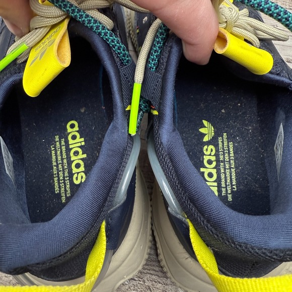 Adidas Ozweego Marathon Running Shoes Mens 8.5 8 1/2 Zip Legend Ink Yellow main image 5